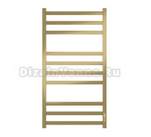 Полотенцесушитель электрический APEXTERMO Terra TR00105GL 100x55 см, подключение справа, слева, скрытое подключение справа, матовое золото, лесенка, из стали