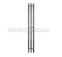 Полотенцесушитель электрический APEXTERMO Sirius SR10112GN 110x15 см, подключение справа, скрытое подключение справа, оружейная сталь, I-образный, из стали