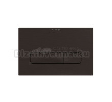Кнопка смыва для унитаза Kludi Unifix 30PP01N2 пластик, цвет оружейная сталь