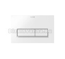 Кнопка смыва для унитаза Kludi Unifix 32PP0143 пластик, цвет белый