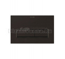 Кнопка смыва для унитаза Kludi Unifix 32PP01N2 пластик, цвет оружейная сталь