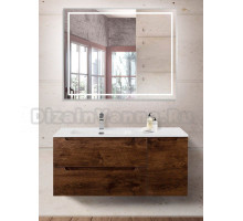 Мебель для ванной комнаты BelBagno Etna L, 100 rovere moro