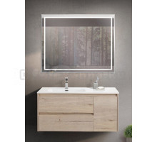 Мебель для ванной комнаты BelBagno Kraft L, 100 rovere galifax bianco