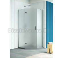 Душевой уголок Vegas Glass AFA-Pen Retta 100 08 10 L профиль глянцевый хром, стекло сатин