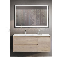 Мебель для ванной комнаты BelBagno Kraft L, 120 rovere galifax bianco