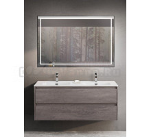 Мебель для ванной комнаты BelBagno Kraft 120 для двоих, cemento grigio