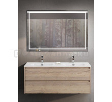 Мебель для ванной комнаты BelBagno Kraft 120 для двоих, rovere galifax bianco