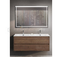 Мебель для ванной комнаты BelBagno Kraft 120 для двоих, rovere tabacco