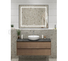 Мебель для ванной комнаты BelBagno Kraft 120 2 ящика, rovere tabacco