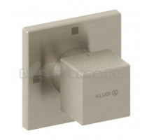 Переключатель потоков Kludi Decus 54846N575 брашированный никель, на три потребителя