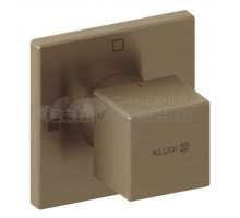 Переключатель потоков Kludi Decus 54847N175 брашированная бронза, на два потребителя