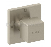 Переключатель потоков Kludi Decus 54847N575 брашированный никель, на два потребителя