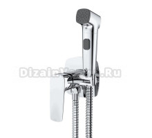 Смеситель с гигиеническим душем Германия DQ Hamburg DA1744501 встраиваемый хром