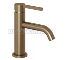 Смеситель для раковины Kludi Nova Fonte Pura 20288N115 с донным клапаном, брашированная бронза PVD