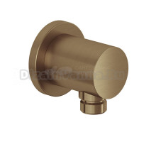 Шланговое подключение Kludi Nova Fonte Puristic 20543N1-15 брашированная бронза PVD