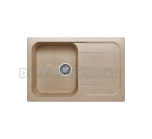 Мойка кухонная Polygran Alto 780 песочная