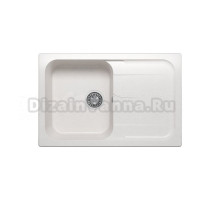 Мойка кухонная Polygran Alto 780 белый хлопок