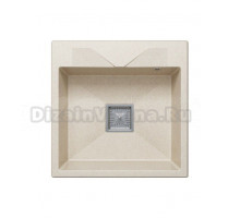 Мойка кухонная Polygran Blade 500 кремовая