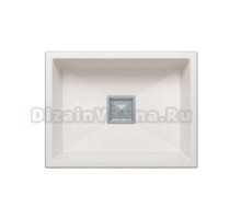 Мойка кухонная Polygran Blade 550 белый хлопок