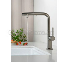 Смеситель для кухни AQUAme Cucina с выдвижным изливом AQM9903BN