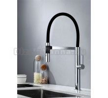 Смеситель для кухни AQUAme Cucina с гибким изливом AQM9904CR