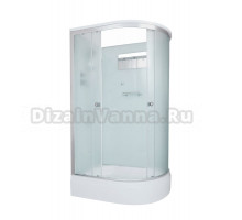 Душевая кабина DTO D D272R профиль хром, стекло матовое