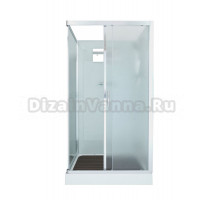 Душевая кабина DTO D D129 профиль хром, стекло матовое