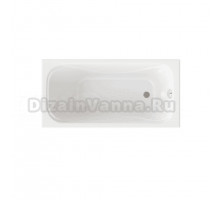 Акриловая ванна ARAGUT Классик Щ0000063273 145x70 см, пристенная, белая, с каркасом