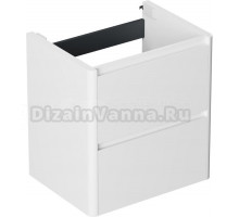 Тумба под раковину без столешницы Allen Brau Gravity 60 2 ящика, матовый белый