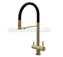 Смеситель для кухни Kohr Berga Series 1LQ280204BG-0000A брашированное золото