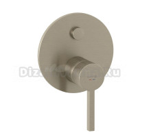 Встраиваемый смеситель для душа и ванны Kludi Nova Fonte 20759N515 С ВНУТРЕННЕЙ ЧАСТЬЮ, брашированный никель PVD