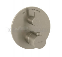 Термостатический смеситель встраиваемый Kludi Nova Fonte 20810N515 С ВНУТРЕННЕЙ ЧАСТЬЮ 88022, брашированный никель PVD