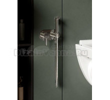 Гигиенический душ со смесителем встраиваемый Knotlor FHS01S1C, хром