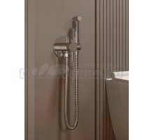 Гигиенический душ со смесителем встраиваемый Knotlor FHS01C1C, хром