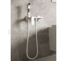 Гигиенический душ со смесителем Knotlor FHS01S0WY, белый