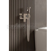 Гигиенический душ со смесителем встраиваемый Knotlor FHS02S1C, хром