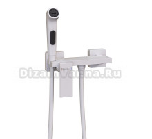Гигиенический душ со смесителем Knotlor FHS02S0WY, белый