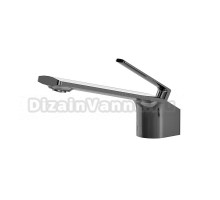 Смеситель для раковины Kohr Mai Rui 1LN550100CP темный хром