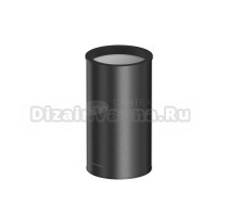 Стакан для зубных щеток WHITECROSS Ergo ER2236GM вороненая сталь, пластиковый