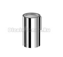 Стакан для ванной WHITECROSS Ergo ER2234CR настенный, хром, пластиковый