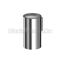 Стакан для ванной WHITECROSS Ergo ER2234NIB настенный, никель, пластиковый