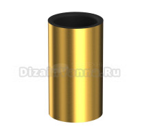 Мусорное ведро WHITECROSS Ergo ER2291GLB 4 л, gold brushed