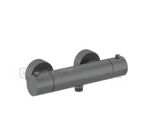 Термостатический смеситель Kludi Objekta 35200N238 для душа, оружейная сталь PVD