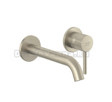 Смеситель для раковины Kludi Bozz 38245N576 С ВНУТРЕННЕЙ ЧАСТЬЮ, брашированный никель PVD