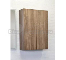 Шкаф в ванную Comforty Осло 60 подвесной, темно-коричневый дуб