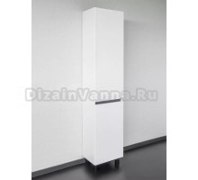 Шкаф-пенал для ванной Comforty Лозанна 40Н напольный, глянцевый белый