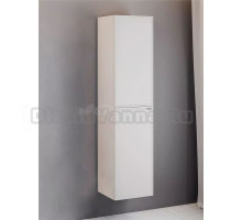 Шкаф-пенал для ванной Comforty Мадрид 40 подвесной, серый шелк