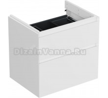 Тумба под раковину без столешницы Allen Brau Infinity 60 2 ящика, без подсветки, матовый белый