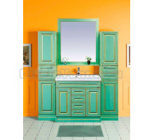 Мебель для ванной комнаты Misty Vena 75 салатовая, патина