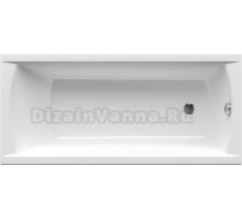 Акриловая ванна Ravak Classic C521000000 без опоры 150x70 см, пристенная, белая